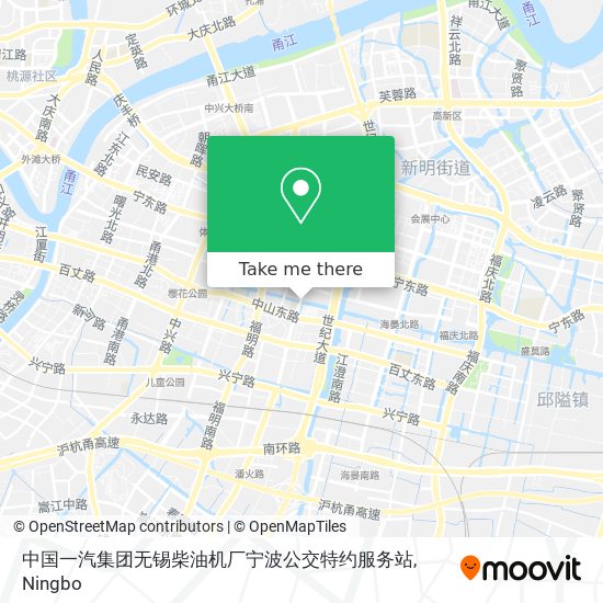 中国一汽集团无锡柴油机厂宁波公交特约服务站 map