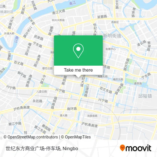 世纪东方商业广场-停车场 map