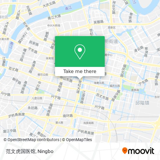 范文虎国医馆 map