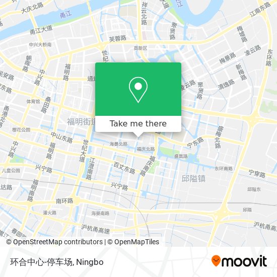 环合中心-停车场 map