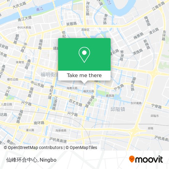 仙峰环合中心 map
