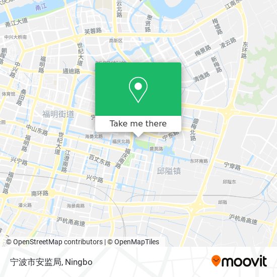 宁波市安监局 map