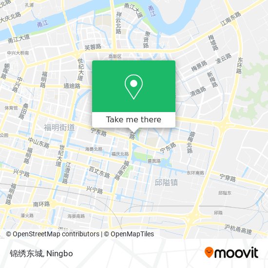 锦绣东城 map