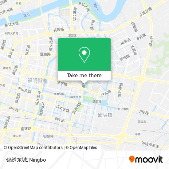 锦绣东城 map