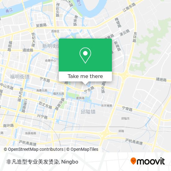 非凡造型专业美发烫染 map