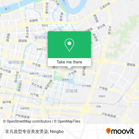 非凡造型专业美发烫染 map