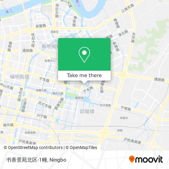 书香景苑北区-1幢 map