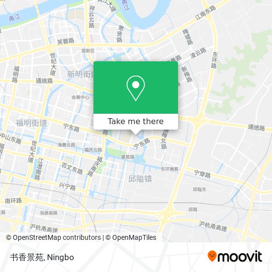 书香景苑 map