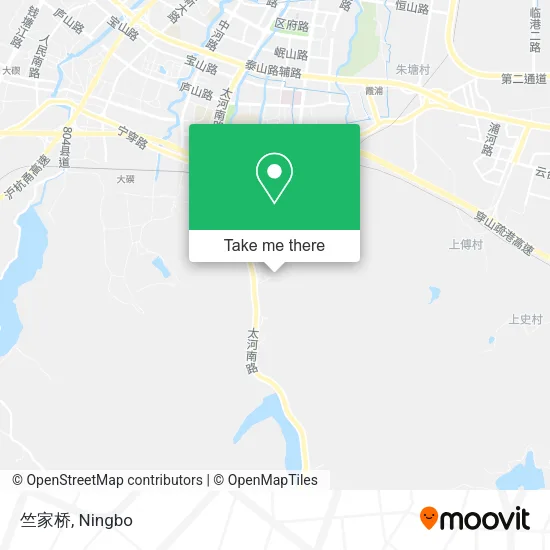 竺家桥 map