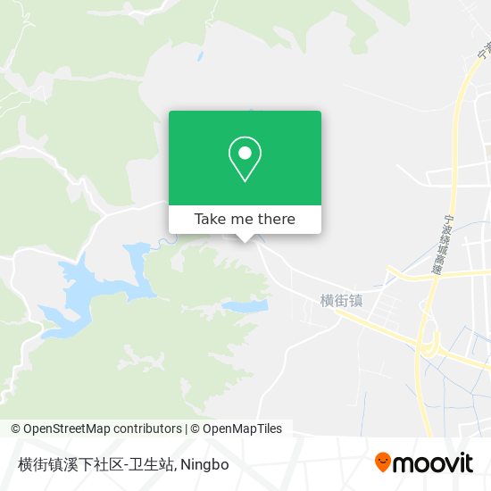 横街镇溪下社区-卫生站 map