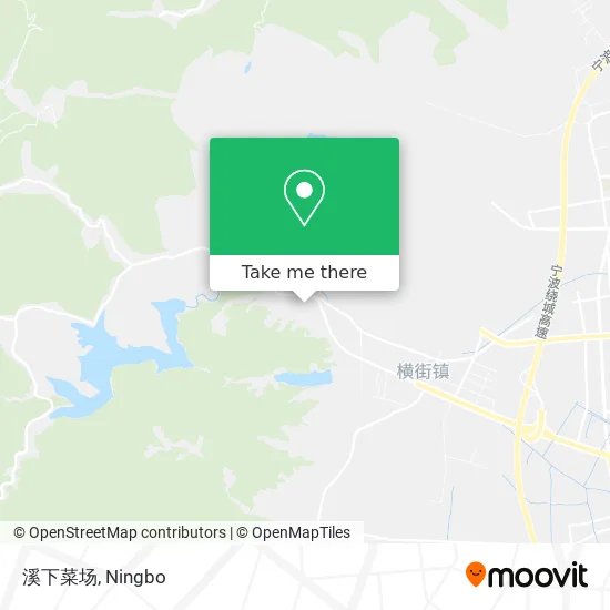 溪下菜场 map