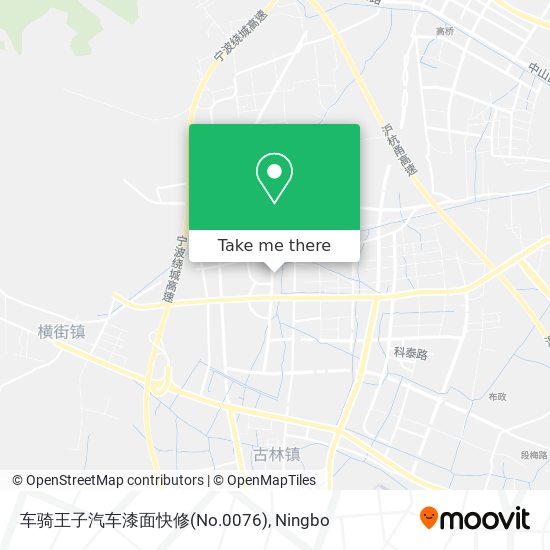 车骑王子汽车漆面快修(No.0076) map