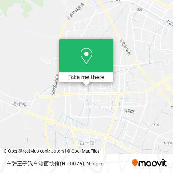 车骑王子汽车漆面快修(No.0076) map