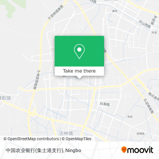 中国农业银行(集士港支行) map