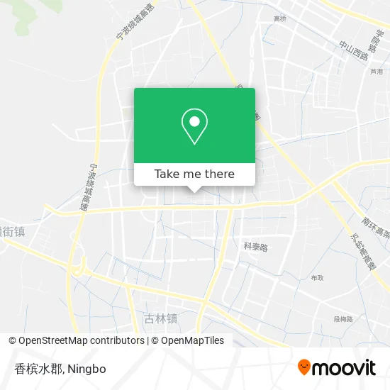 香槟水郡 map