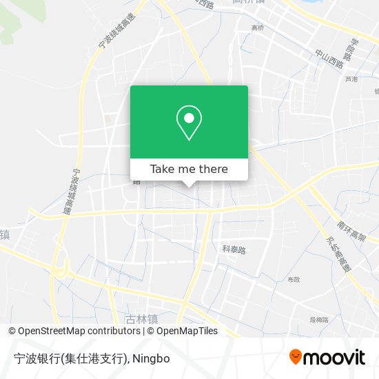 宁波银行(集仕港支行) map