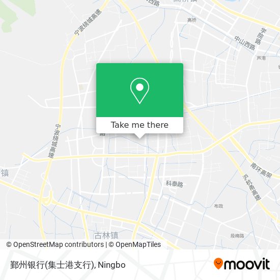鄞州银行(集士港支行) map