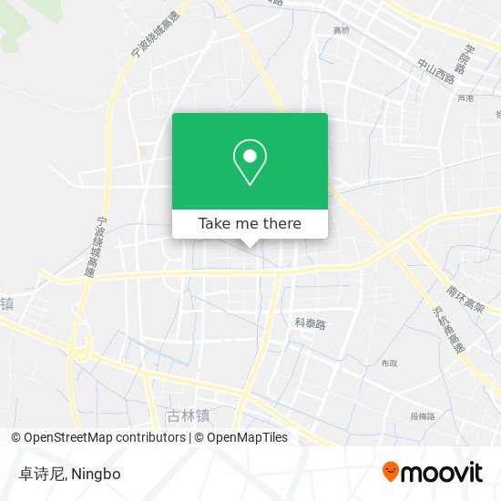 卓诗尼 map