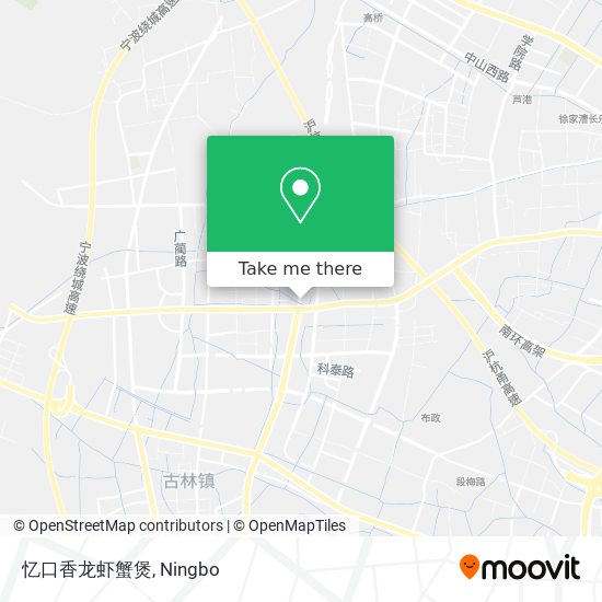 忆口香龙虾蟹煲 map