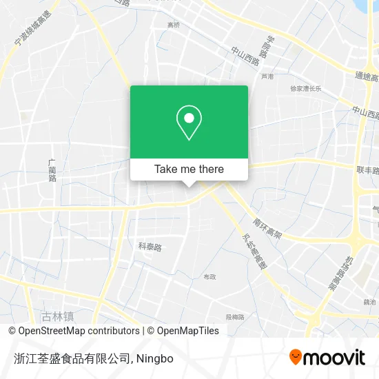 浙江荃盛食品有限公司 map
