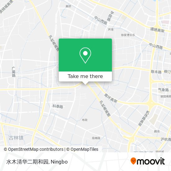水木清华二期和园 map