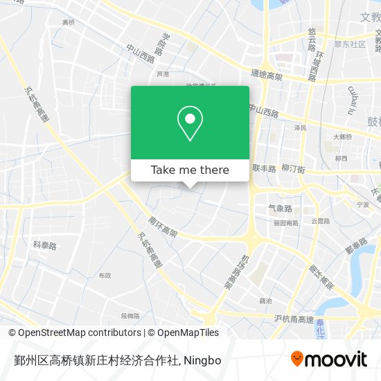 鄞州区高桥镇新庄村经济合作社 map