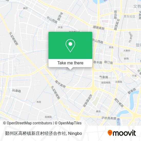 鄞州区高桥镇新庄村经济合作社 map