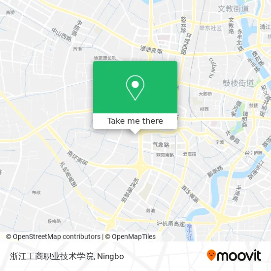 浙江工商职业技术学院 map