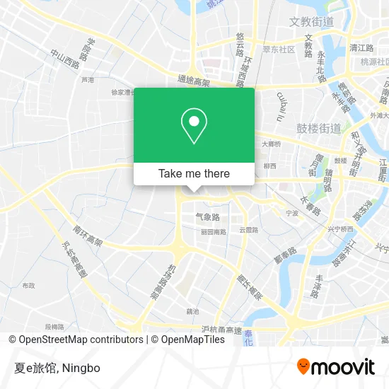 夏e旅馆 map