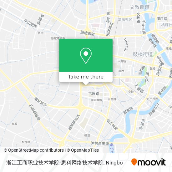 浙江工商职业技术学院-思科网络技术学院 map