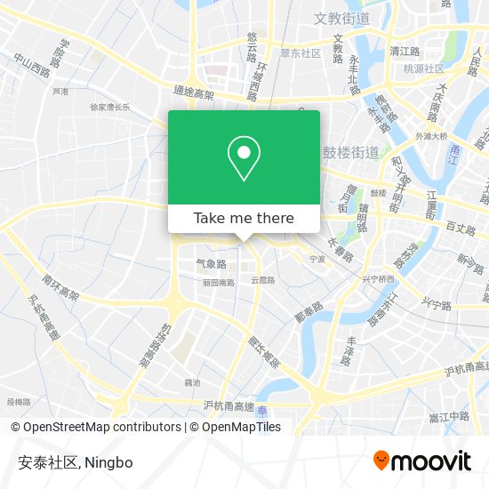 安泰社区 map