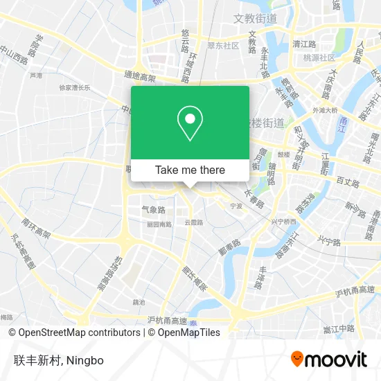 联丰新村 map