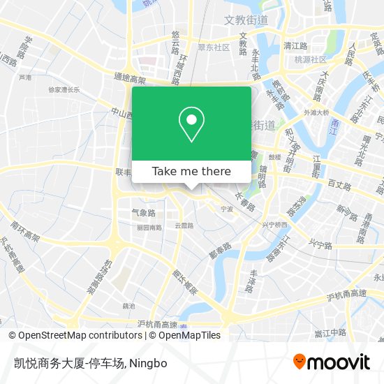 凯悦商务大厦-停车场 map