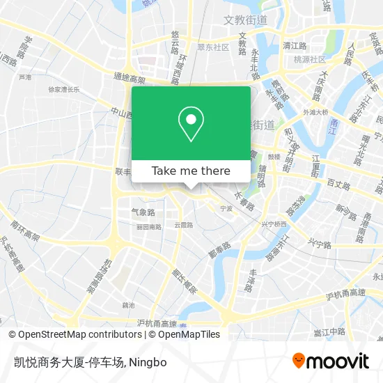 凯悦商务大厦-停车场 map