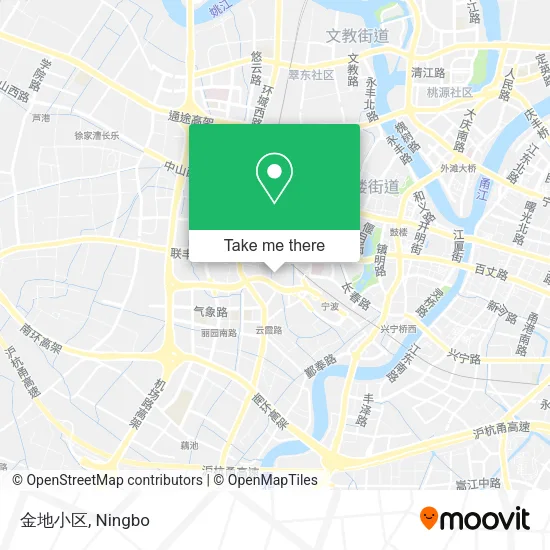 金地小区 map