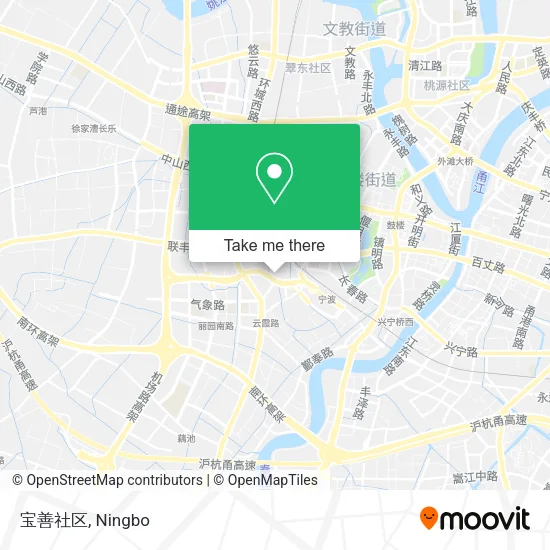 宝善社区 map