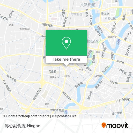 称心副食店 map