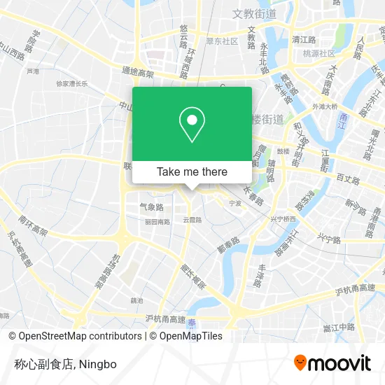 称心副食店 map