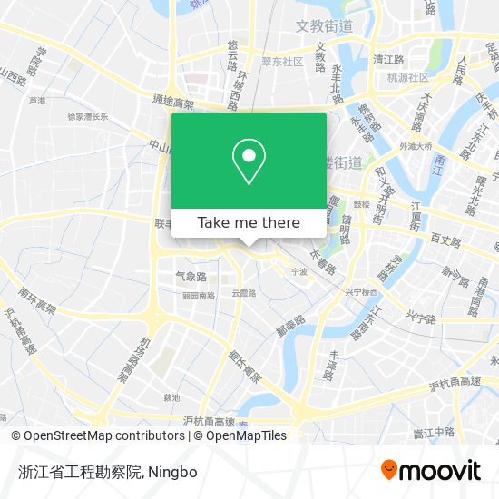 浙江省工程勘察院 map