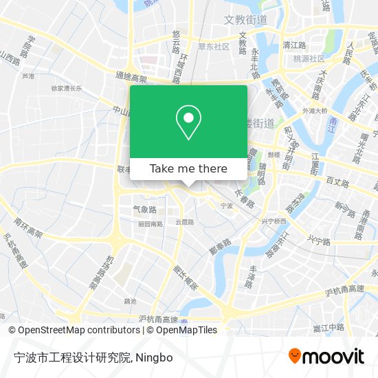 宁波市工程设计研究院 map