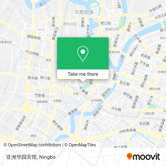 亚洲华园宾馆 map