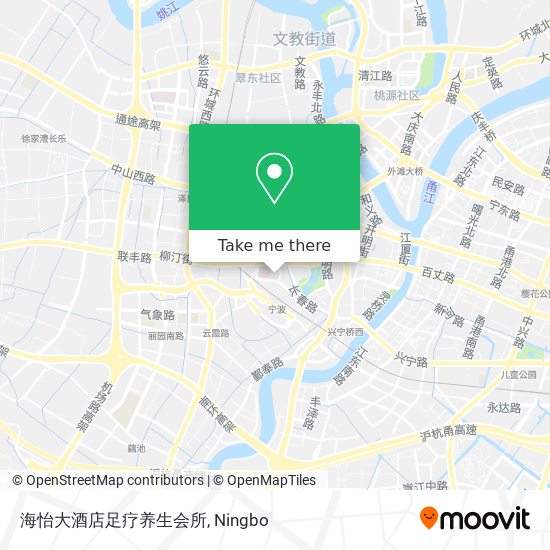 海怡大酒店足疗养生会所 map