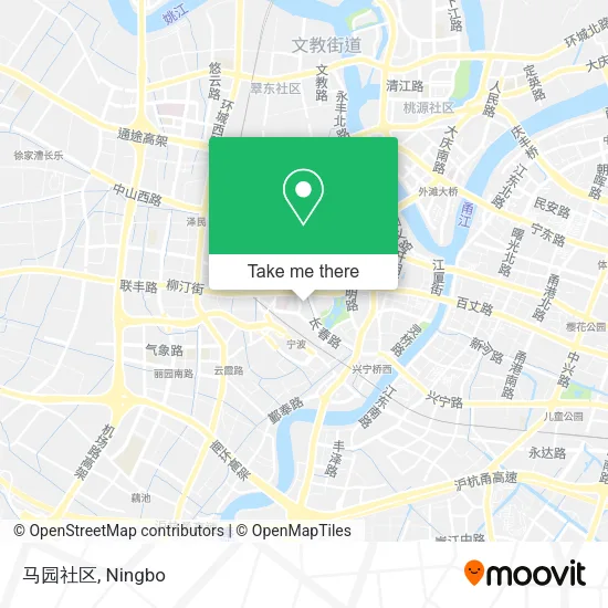 马园社区 map