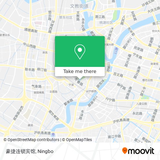 豪捷连锁宾馆 map