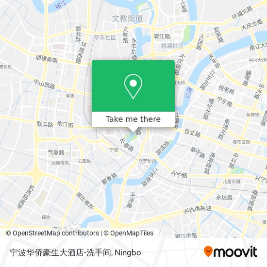宁波华侨豪生大酒店-洗手间 map