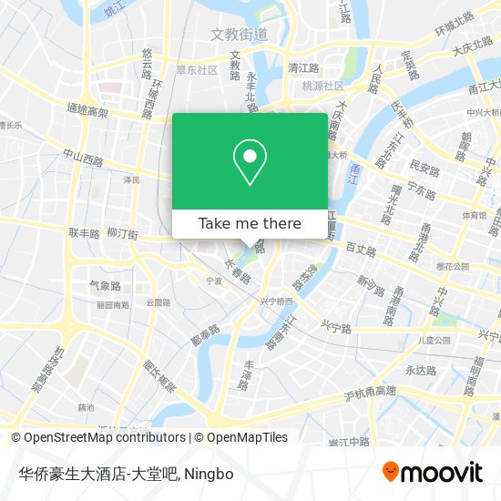华侨豪生大酒店-大堂吧 map
