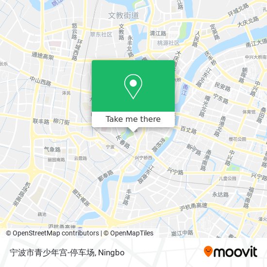 宁波市青少年宫-停车场 map