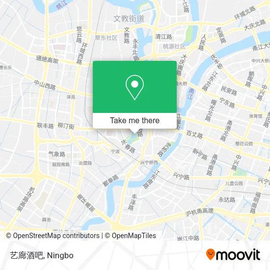 艺廊酒吧 map