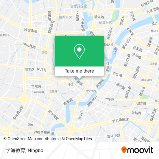 学海教育 map