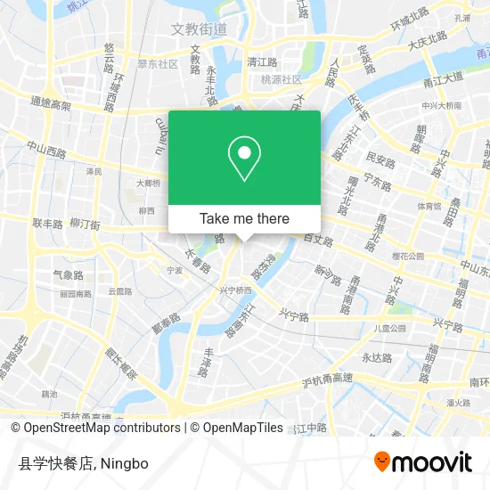 县学快餐店 map